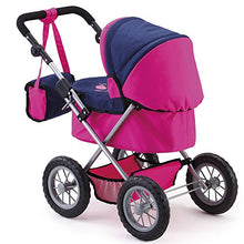 Carica l'immagine nel visualizzatore di Gallery, Bayer Design 13013 - Passeggino per Bambole Trendy Rosa/Blu - Ilgrandebazar