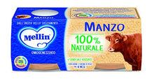 Carica l'immagine nel visualizzatore di Gallery, Mellin Omogeneizzato di Manzo 100% Naturale, 12 vasetti da 80 gr