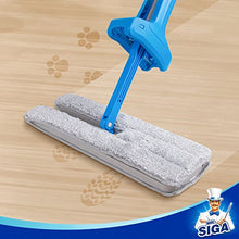 Carica l'immagine nel visualizzatore di Gallery, MR. SIGA Dual Action Self-Wringing Flipping Flat Mop - Wet &amp; Dry Mopping in... - Ilgrandebazar