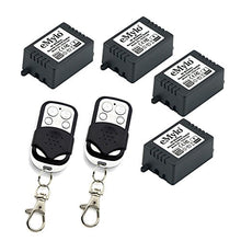 Carica l'immagine nel visualizzatore di Gallery, eMylo AC 220V-230V-240V 1000 W 4 x 1 canali Smart Relè RF Switch Modulo di...