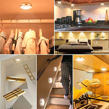 Carica l'immagine nel visualizzatore di Gallery, Luci Armadio Luce Notturna Lampada LED Bawoo 6PCS Bianco Caldo - Ilgrandebazar
