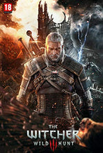 Carica l'immagine nel visualizzatore di Gallery, Gemelli a forma di testa lupo, motivo: The Witcher 3 Wild Hunt videogioco