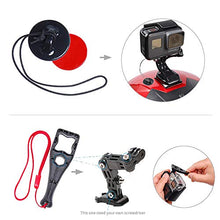 Carica l'immagine nel visualizzatore di Gallery, SUREWO supporto per casco moto e supporti adesivi Compatibile con GoPro... - Ilgrandebazar