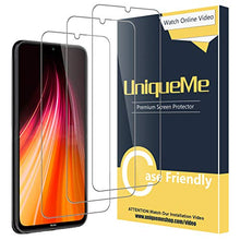 Carica l'immagine nel visualizzatore di Gallery, UniqueMe [3 Pezzi] Pellicola Protettiva per Xiaomi Redmi Note 8T Pellicola,... - Ilgrandebazar