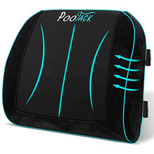 Carica l'immagine nel visualizzatore di Gallery, POOTACK Cuscino Lombare, Supporto Lombare Cuscini Schiena per Sedia 32cm