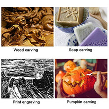 Carica l'immagine nel visualizzatore di Gallery, MAIKEHIGH 14Pcs Kit di strumenti per intaglio del legno - Scalpelli 14pcs - Ilgrandebazar