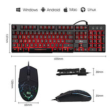 Carica l'immagine nel visualizzatore di Gallery, Rii Gaming RK101 (Layout Italiano) - Set Tastiera e Mouse da Gioco,...