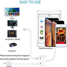 Carica l'immagine nel visualizzatore di Gallery, Adattatore Phone HDMI, Kdely Cavo HDMI da Digitale AV bianco - Ilgrandebazar