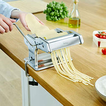 Carica l'immagine nel visualizzatore di Gallery, Uno Casa Macchina per Pasta - Sfogliatrice con Tagliapasta e Stampo per...