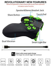 Carica l'immagine nel visualizzatore di Gallery, Controller PS4 wireless di alta qualità con DoubleShock 4 e batteria Nero