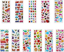 Carica l'immagine nel visualizzatore di Gallery, Vicloon Adesivi per Bambini 500+ 3D, Puffy 22pcs Multicolore
