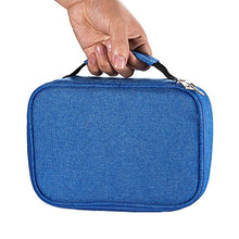 Carica l'immagine nel visualizzatore di Gallery, AMGOMH Astuccio Matite 72 Slot Ampia Capacità Porta Penne Tasca Custodia Blu