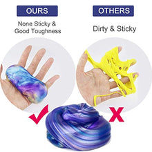 Carica l'immagine nel visualizzatore di Gallery, Luclay Galaxy Fluffy Slime 3pcs Colorful Soft Egg Stress Uovo - Ilgrandebazar