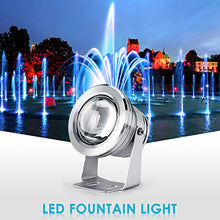 Carica l'immagine nel visualizzatore di Gallery, Luce per Piscina RGB Dimmerabile IP68 Impermeabile, 2 pezzi Faretto a LED...