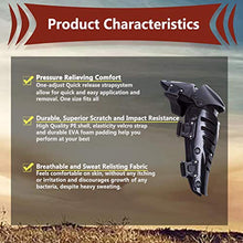 Carica l'immagine nel visualizzatore di Gallery, KINGUARD Moto Ginocchiere Motocicletta Ginocchio Protezioni Guard Nero - Ilgrandebazar