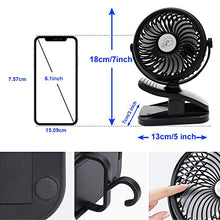 Carica l'immagine nel visualizzatore di Gallery, Ventilatore Portatile da Campeggio, USB, Tavolo...