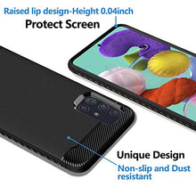 Carica l'immagine nel visualizzatore di Gallery, Ferilinso Cover per Samsung Galaxy A51 Cover, Custodia Protettiva Nero