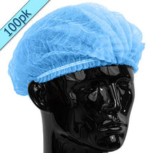 Carica l'immagine nel visualizzatore di Gallery, 100 x Simply Direct Reti Per Capelli Azzurro/Mob-Tappi/Berretti Mob Azzurro - Ilgrandebazar