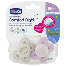 Carica l'immagine nel visualizzatore di Gallery, Chicco 00074935410000 Physio Comfort Night Bimba Succhietto di Silicone,... - Ilgrandebazar