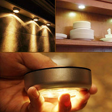 Carica l'immagine nel visualizzatore di Gallery, Tougo 6pcs LED Lampada Wireless Luce al Tocco batteria alimentata Gialle-6pcs - Ilgrandebazar