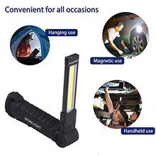 Carica l'immagine nel visualizzatore di Gallery, ONEVER Torcia elettrica ricaricabile USB luce del lavoro 2 pezzi, 2 Pezzi