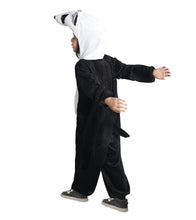 Carica l'immagine nel visualizzatore di Gallery, An75 Taglia 4-5A (104-110cm) Costume da Panda per bambini, 4-5 Anni, Nero - Ilgrandebazar