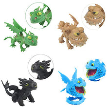 Carica l'immagine nel visualizzatore di Gallery, MINGZE 8pcs Dragons, How to Train Your Dragon, Mini, Multicolore
