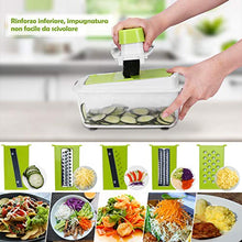 Carica l'immagine nel visualizzatore di Gallery, Sedhoom 23 in 1 Affettaverdure Taglia Verdure e Tagliaverdure a Cubetti... - Ilgrandebazar