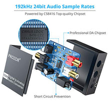 Carica l'immagine nel visualizzatore di Gallery, PROZOR 192Khz DAC Convertitore Audio Digitale ad Analogico con Cavo