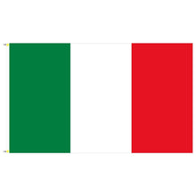 Carica l'immagine nel visualizzatore di Gallery, BGF Italia Bandiera 150 x 90 cm con Occhielli e Ganci Tessuto 100 G/mq - Ilgrandebazar