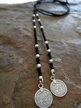 Carica l'immagine nel visualizzatore di Gallery, BLACK BOHO GYPSY CHOKER ★ Colletto avvolgente - Ilgrandebazar