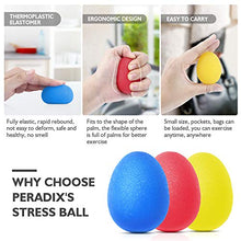 Carica l'immagine nel visualizzatore di Gallery, Peradix Palla Antistress, Dito e Grip Hand Rinforzare Colori luminosi