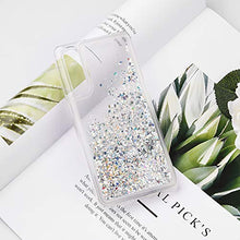 Carica l'immagine nel visualizzatore di Gallery, wlooo Cover per Samsung Galaxy A50, Glitter Argento