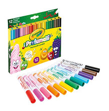 Carica l'immagine nel visualizzatore di Gallery, CRAYOLA PROFUMELLI-Pennarelli Lavabili e Profumati per Bambini a 12 Pezzi