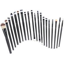 Carica l'immagine nel visualizzatore di Gallery, EmaxDesign 20 pezzi-Set di pennelli professionali per trucco, volto ombretti...