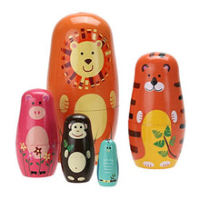 Carica l'immagine nel visualizzatore di Gallery, ZHUOTOP Cute Animal Nesting Babushka Russian Doll Matryoshka Hand Paint... - Ilgrandebazar