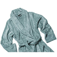 Carica l'immagine nel visualizzatore di Gallery, PimpamTex - Accappatoio Unisex in Cotone 100% con Colletto Taglia S, Verde
