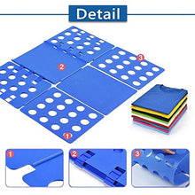 Carica l'immagine nel visualizzatore di Gallery, BoxLegend Piega Abiti Megliette Camicie Vestiti Blu