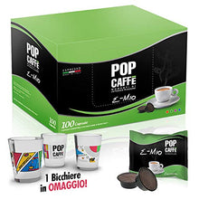 Carica l'immagine nel visualizzatore di Gallery, 100 CAPSULE POP CAFFE' E-MIO 2 CREMOSO COMPATIBILI LAVAZZA A MODO MIO - Ilgrandebazar