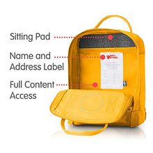 Carica l'immagine nel visualizzatore di Gallery, Fjällräven Kånken Mini Zaino Unisex Warm Yellow
