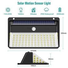 Carica l'immagine nel visualizzatore di Gallery, Luce Solare LED Esterno, Trswyop [Risparmio Energetico Super-2 Pezzi] 118LED... - Ilgrandebazar