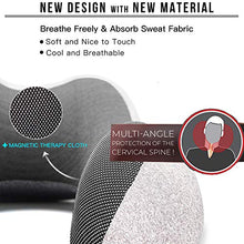 Carica l'immagine nel visualizzatore di Gallery, Cuscino da viaggio memory foam – a forma di U collo cuscino con...