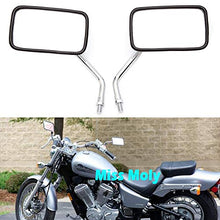 Carica l'immagine nel visualizzatore di Gallery, 10mm Motociclo Specchi, Specchi retrovisori Chrome M10 per Shadow VTX...