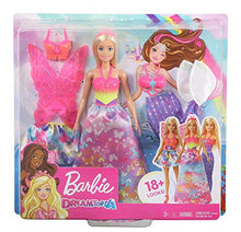 Carica l'immagine nel visualizzatore di Gallery, Barbie- Dreamtopia Playset con Bambola Bionda 3 Outfit, Giocattolo per...