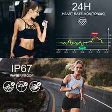 Carica l'immagine nel visualizzatore di Gallery, WOWGO Fitness Tracker Donna Cardiofrequenzimetri Conta Passi IP67 Oro rosa