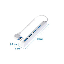 Carica l'immagine nel visualizzatore di Gallery, Poly Pool PP2522 Presa Multipla SPAZIOZERO Con Spina 16 A Grande E 4 Bianco - Ilgrandebazar