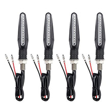 Carica l'immagine nel visualizzatore di Gallery, Proster MY214, Indicatori di direzione a LED, impermeabili, DC 12V, Nero, 4...