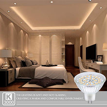 Carica l'immagine nel visualizzatore di Gallery, Lampadine LED MR16, GU5.3 12V 5W Lampada Equivalente a 50W Bianco Caldo