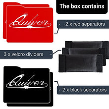Carica l'immagine nel visualizzatore di Gallery, Quiver Time di Case divisori e Separatori (Pezzi) Accessori, Rosso E Nero - Ilgrandebazar