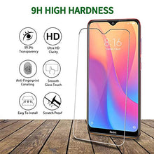 Carica l'immagine nel visualizzatore di Gallery, QHOHQ Vetro Temperato per Xiaomi Redmi 8A,Xiaomi 8, [3 Pezzi] 3 Pezzi